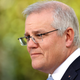 Australian Prime Minister Scott Morrison at Kirribilli House on July 8, 2021 in Sydney, Australia.